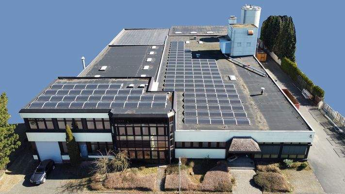 Luftaufnahme, von West