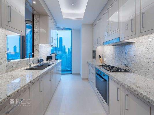 Ausgestattete Küche