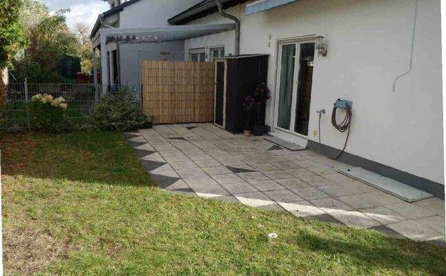 Terrasse und Garten