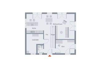 Erdgeschoos Grundriss ( Muster) 