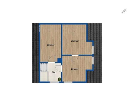 Grundriss Dachgeschoss