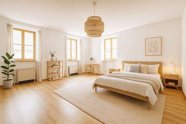 Wohn/Schlafzimmer (Visualisierung)