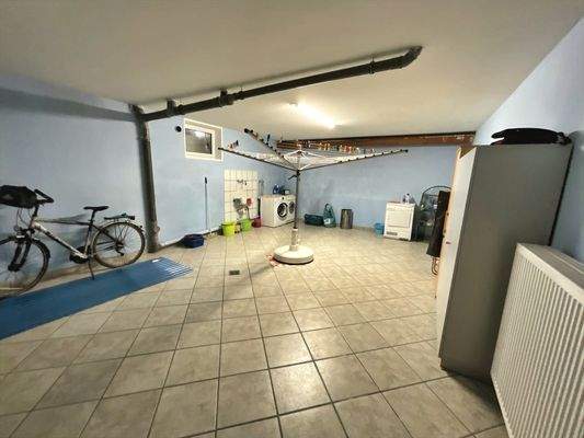 Hauswirtschaftsraum im Keller