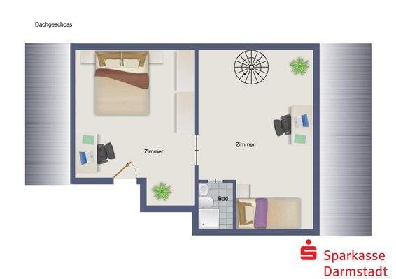 Grundriss Dachgeschoss