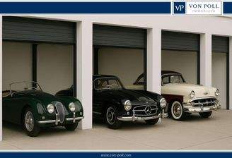 Oldtimer-Garagen - Musterfoto