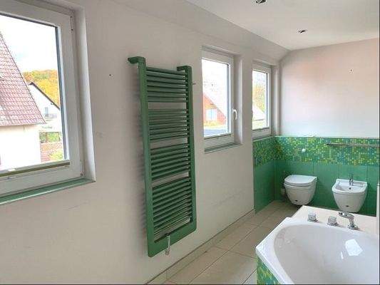 Badezimmer Dachgeschosss