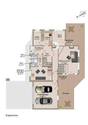 Grundriss Erdgeschoss