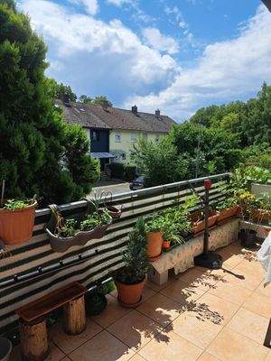 Blick vom Balkon im 1 OG