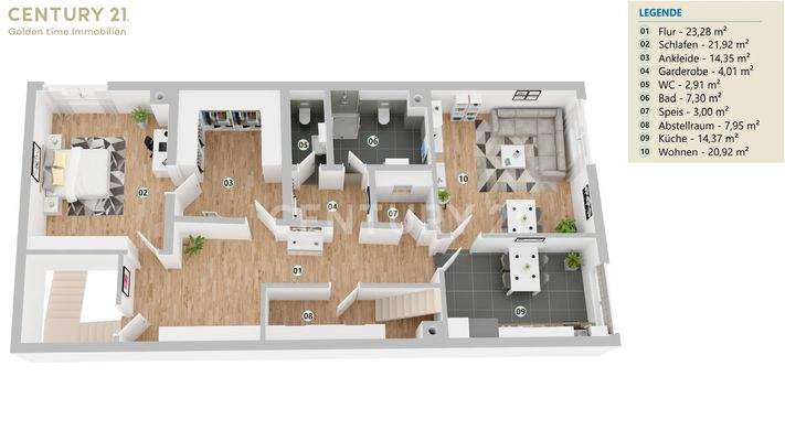 Schützenstr. 4, Obergeschoss