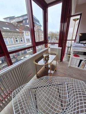 Blick vom Erker auf die Humboldtstr