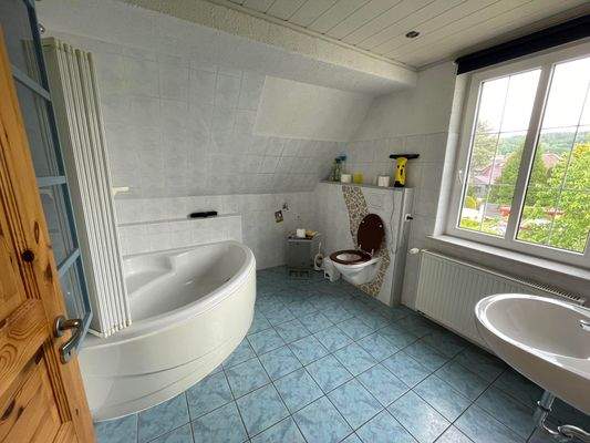 Badezimmer Dachgeschoss