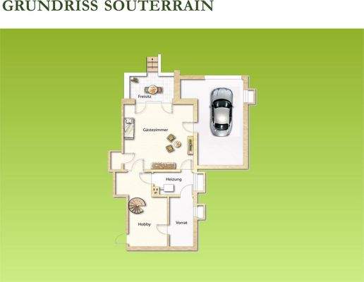 Grundriss Souterrain