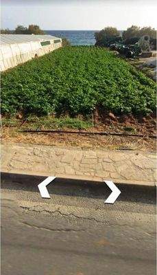 Südostkreta, Koutsouras: Baugrundstück direkt am Meer zu verkaufen