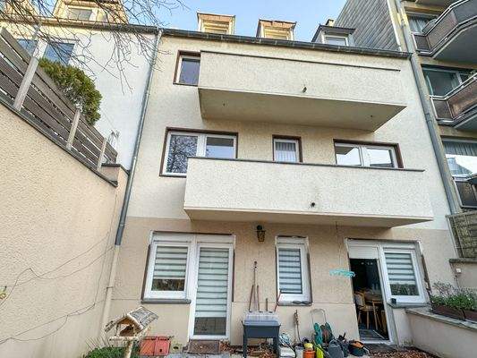 Hausansicht vom Innenhof