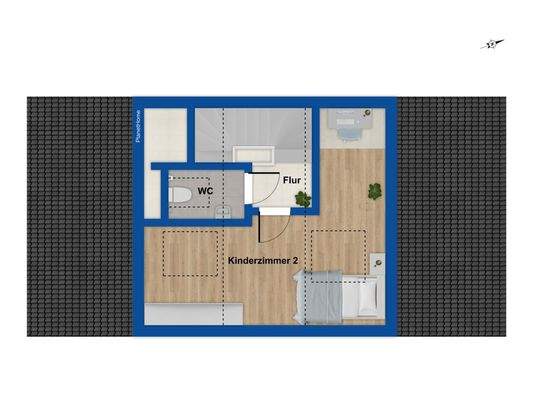 Grundriss Dachgeschoss