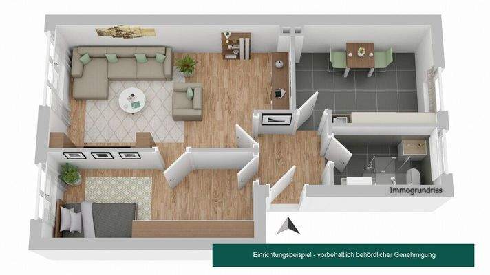 Einrichtungsbeispiel