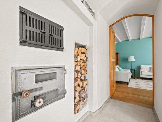 Grundofen in der Küche