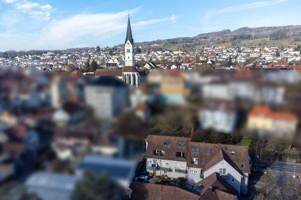 Lage in der Markdorfer City