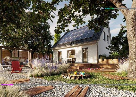 Einfamilienhaus-Flair-110-Garten-Weiss