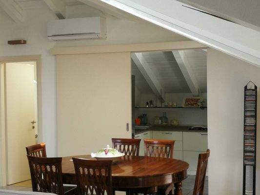 Penthouse in Gardone Riviera mit Blick auf den Gardasee