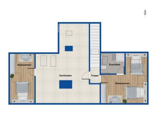 Grundriss Dachgeschoss