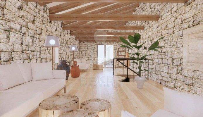 Traditionelles Steinhaus im Zentrum von Hvar