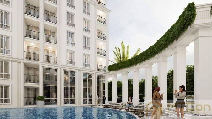 Harmonia City Garden Ansicht Anlage