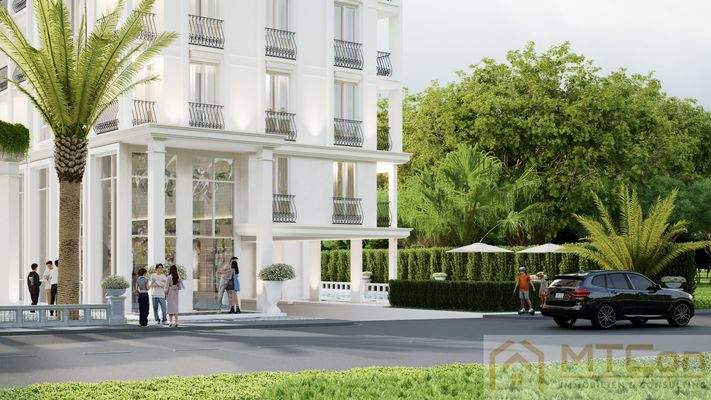 Harmonia City Garden Ansicht Anlage