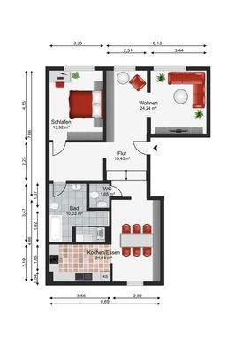 1_Obergeschoss_Einheit_1