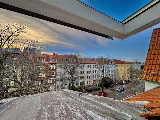 Blick aus dem Fenster