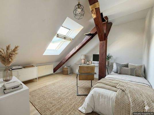 Gemütlicher Spitzboden