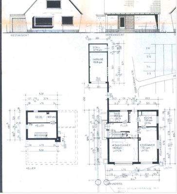 Grundriss EG und Keller