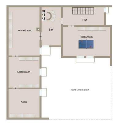 Grundriss UG (Beispielhaft)