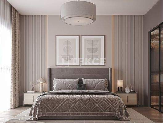 Apartments in a Complex with Pool in Istanbul Pendik