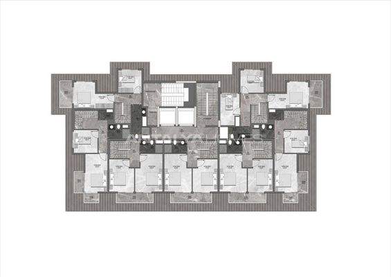 Sea-View Flats in a Complex in Alanya Tosmur