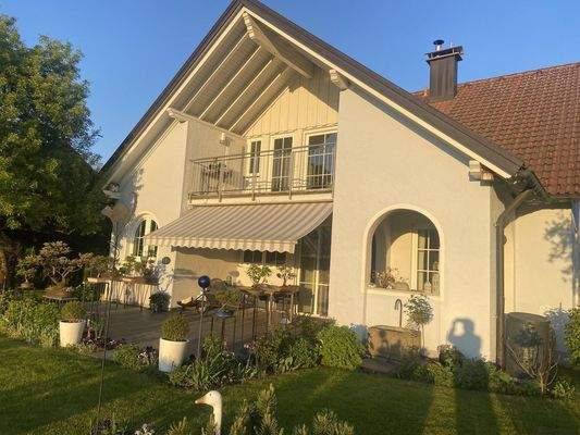 Hausansicht vom Garten