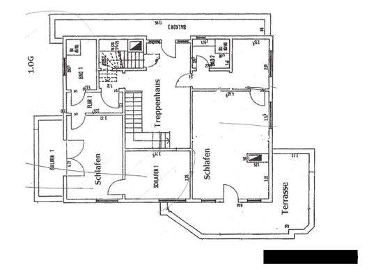 Grundriss 1. OG. Saig