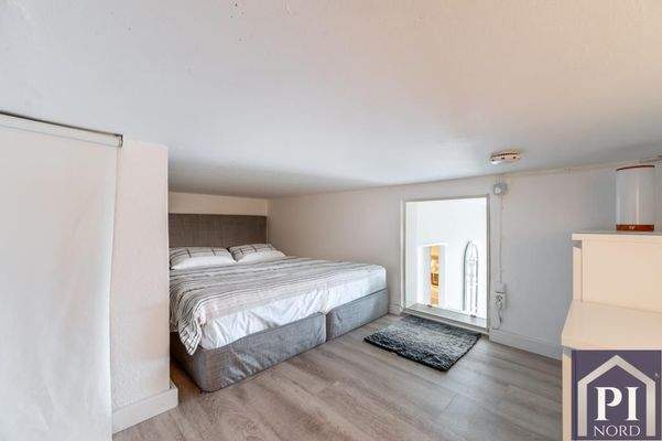 Schlafbereich im Alkoven