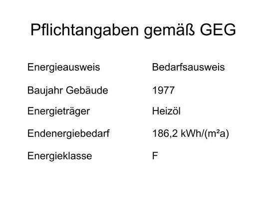 Energieangaben 