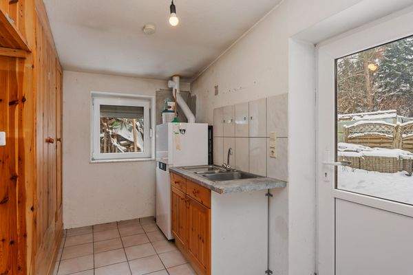 Hauswirtschaftsraum 13,64m², von außen betretbar
