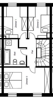 W6 Grundriss Obergeschoss