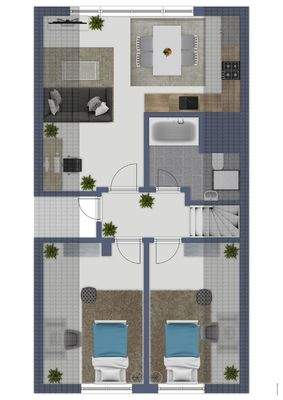 Grundriss Dachgeschoss