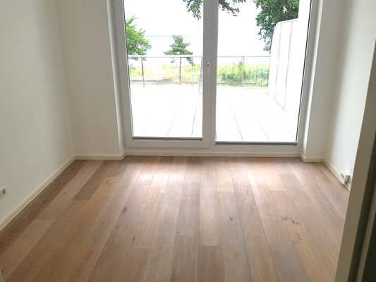 Schlafzimmer mit Meerblick