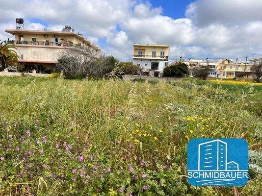 Kreta, Mires: Baugrundstück in einer Kleinstadt zu verkaufen