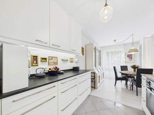 Küche mit Blick nach Westen