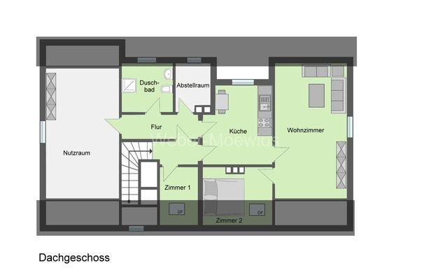 3203 Grundriss Dachgeschoss