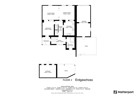 Grundriss Erdgeschoss