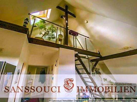 Blick in den Dachraum