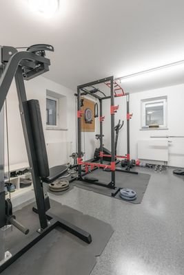 Fitnessraum Kellergeschoss