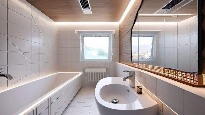 Badezimmer im EG Homestaging